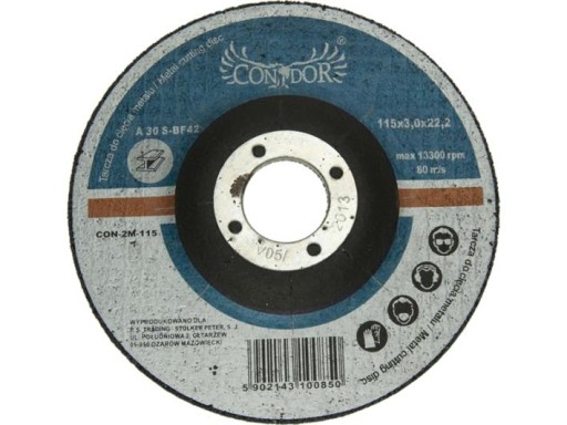 PONÚKANÝ KORUNDOVÝ KOTOUČ NA KOV 115x2,0mm