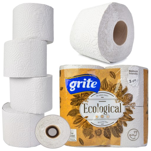 GRITE TOALETNÝ PAPIER 4KS EKOLOGICKÝ