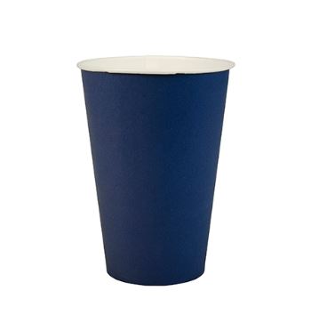 POHÁRKY jednorazové papierové poháriky MODRÉ 200ml Ø 7cm 20 kusov