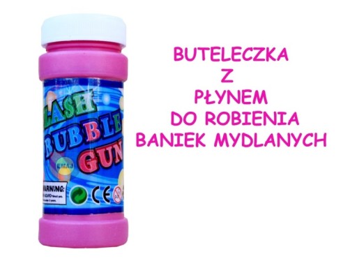 MYDLOVÁ BUBLINA STROJOVÁ BUBBLE pištoľ E0235 EMAJ