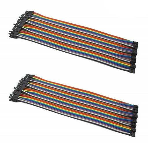 Dupont štartovacie káble 20cm Ż-Ż M-Ż sada 2 kusov