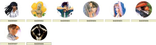 Špendlíky Manga Anime Eden MNOHÉ DIZAJNY