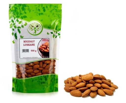 KALIFORNISKÉ MANDLE 500g, CELÉ ČERSTVÉ CHRUVKA
