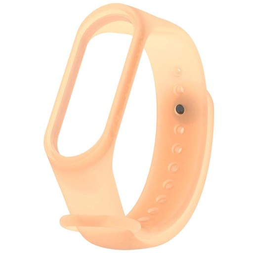 Náhradný remienok XIAOMI BAND 4 priehľadný ORANŽOVÝ