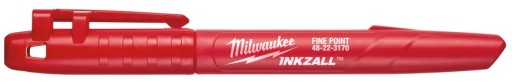 MILWAUKEE VODEODOLNÝ ZNAČOVAČ ČERVENÝ ZNAČKOVAČ 72 HODÍN BEZ viečka