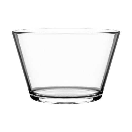 Malá sklenená miska na šalát KROSNO Basic Glass 13cm