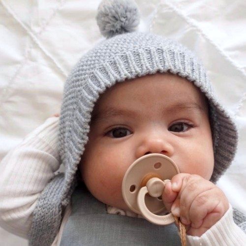 BIBS SUNSHINE Upokojujúci cumlík. Guma Hevea 0-6m