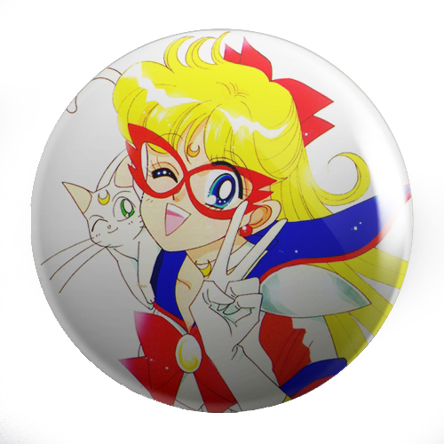Manga Sailor V Pins VEĽKÝ VÝBER