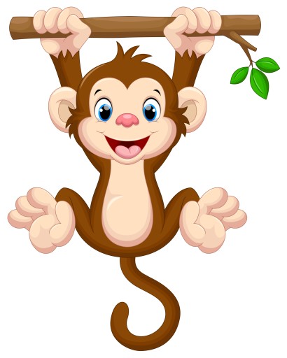 NÁLEPKA NA OKENNÝ SKLENENÝ NÁBYTOK ZRKADLO MONKEY MONKEY