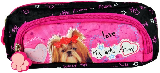 DVOJKOMOROVÁ TAŠKA NA PEŇAZY malý kamarát ShihTzu