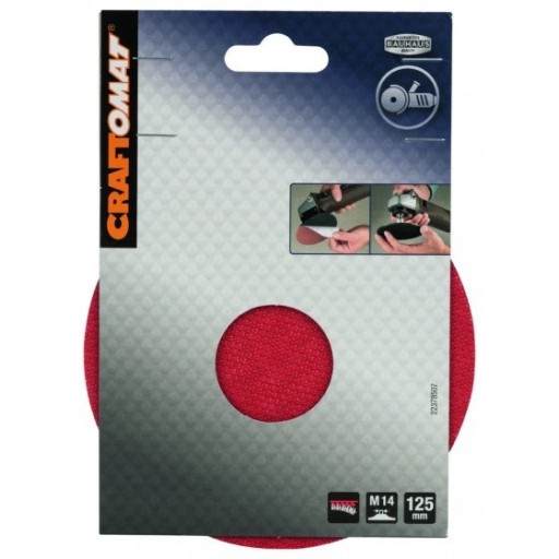 CRAFTOMAT Brúsna podložka 125 mm M14 na suchý zips