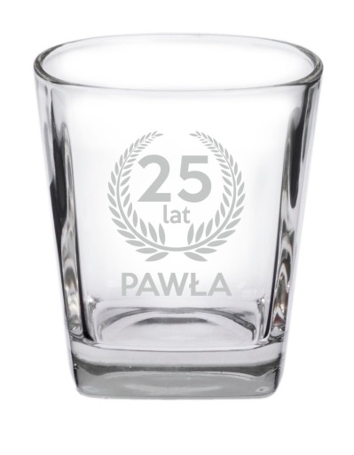 Pohár na whisky s gravírovaním, gravírovaný darček