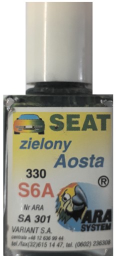 SEAT LS6E KIWI ZELENÝ NÁTER NA ŠKRABANINY ARA