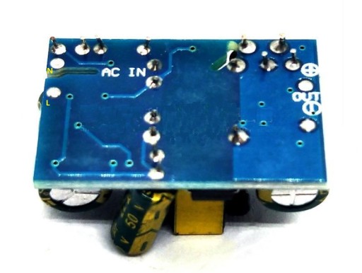 MODULÁRNY LED ZDROJ 5W 230V 12VDC 0,4A PCB M007