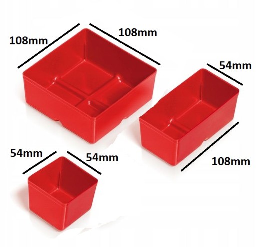 Organizér KNO35255B box na náradie + boxy na odpadky