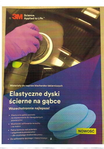 3M 33543 Pružný brúsny kotúč na špongii