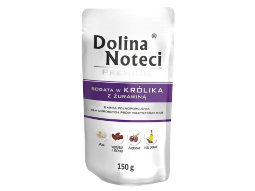 DOLINA NOTECI PREMIUM VRECKO KRÁLIK 150G
