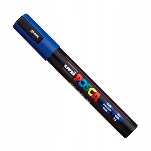 Popisovač UNI POSCA PC-5M modrý (33)