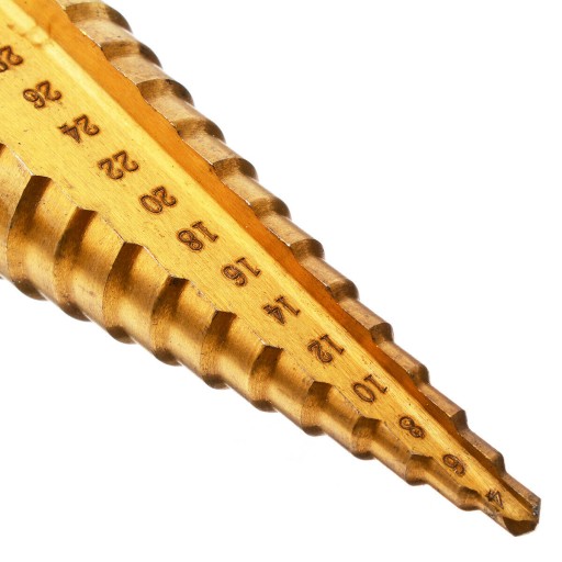 VŔTAČKA 4-32 KUŽEĽOVÝ STUPŇOVÝ VIANOČNÝ STROMČEK HSS TITANIUM
