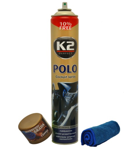K2 Polo Cockpit KAWA 750ML PLAK do kokpitu