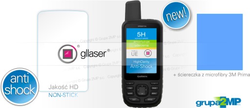 Ochranná fólia Anti-Shock 5H Garmin GPSmap 66i