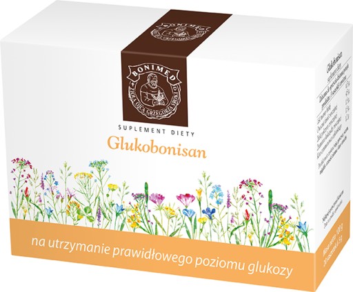 Bonimovaný GLUKOBONISAN byliny otca Grzegorza Sroku 20 ks