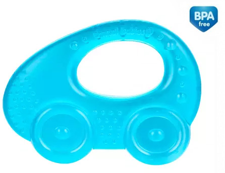Hryzátko CANPOL WATER pre bábätká 0+ BPA FREE auto