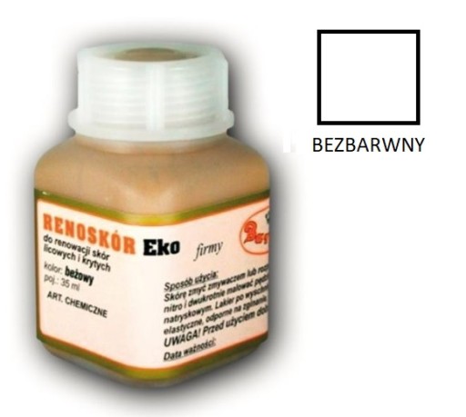 RENOSKÓR LESK NA OBUV KOŽA Bezfarebný 35ml
