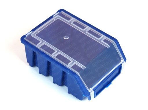 Uzavretá nádoba - Ergobox 2 Plus - modrá