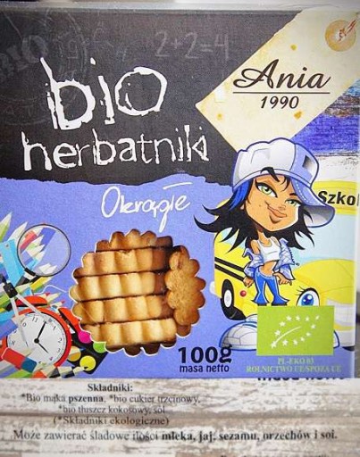 BIO ANIA PŠENIČNÉ PIŠKÓTY okrúhle BIO BIO SNACK 100g