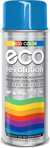 ECO kvetinový polystyrénový lak v spreji, RAL 5015
