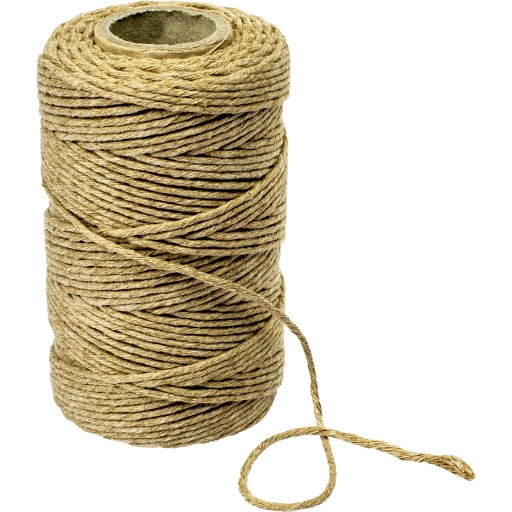Šedé bavlnené mäsové nite (240C) 100g