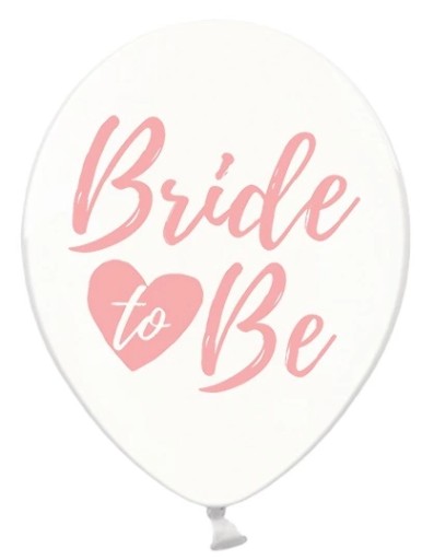BRIDE TO BE BALLOON, RUŽOVÁ BAKALÁRSKA PÁRTY, 30 CM