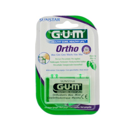GUM MINT ORTODONTICKÝ VOSK 5 TYČOV
