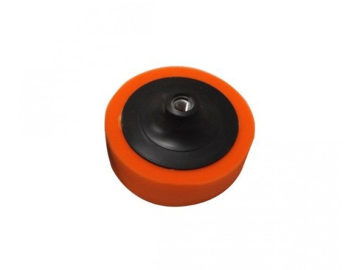 LEŠTIACA HUBKA + KOTOUČ 125 mm M14 ORANŽOVÁ STRED