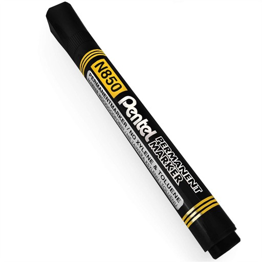 Permanentný fix Pentel čierny 1 ks.