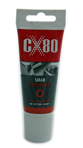 CX80 COOPER GREASE Medený tuk na brzdy a zadreté skrutky 40g