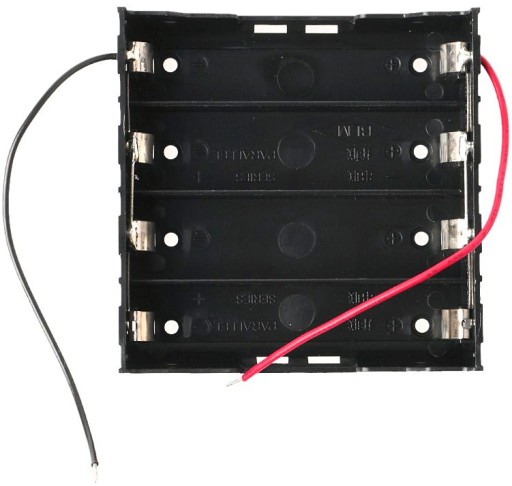 Kôš 4 X 18650 Čepele Káble 3,6V Paral