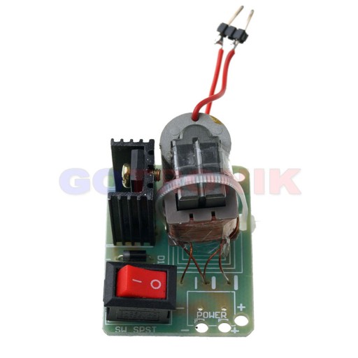 Vysokonapäťový menič 15kV DIY kit