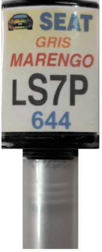 SEAT LS3V 8V JUPITER ČERVENÝ LAK ŠKRABINA DOTYK