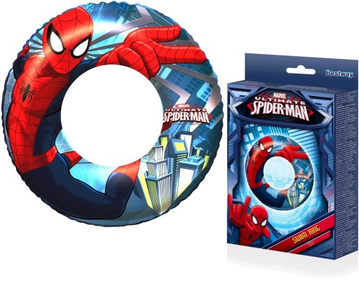 Nafukovací plavecký kruh Spider-Man 56 cm Bestway