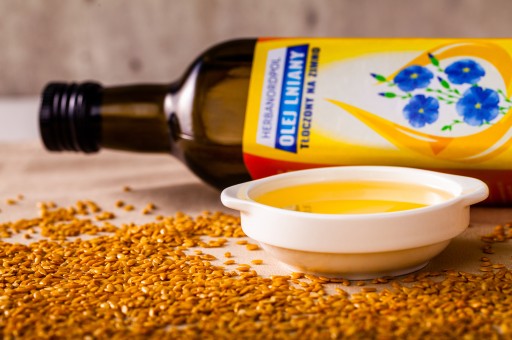 Ľanový olej lisovaný za studena, FRESH 500 ml - Omega 3
