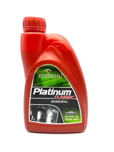 PLATINOVÝ KLASICKÝ OLEJ 15W-40 1L BENZ