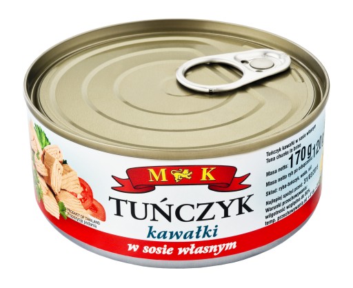 Kúsky tuniaka vo vlastnej omáčke MK 170g