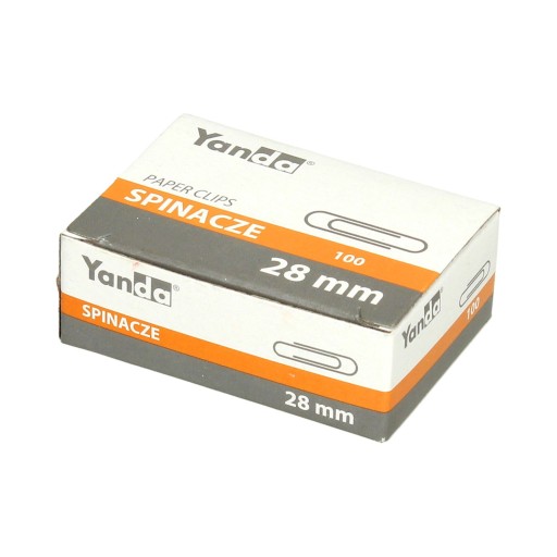 Sponky na papier 28mm Yanda 100 kusov