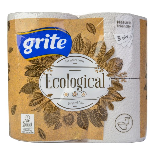 GRITE TOALETNÝ PAPIER 4KS EKOLOGICKÝ