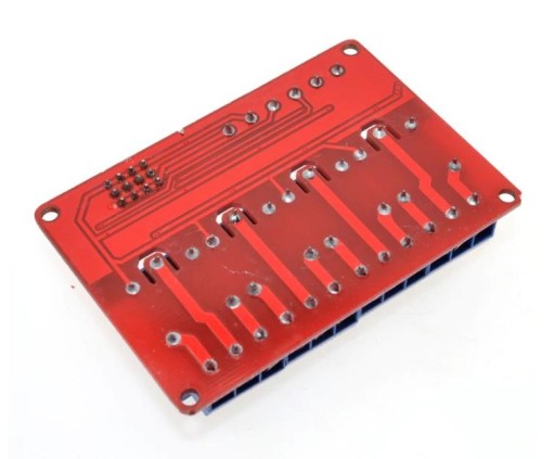 MODUL 4x RELÉ 12V 10A Hi/Lo AVR ARDUINO