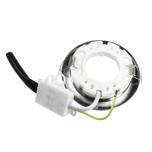 Halogénové stropné svietidlo, okrúhly LED reflektor GX53 pod omietku