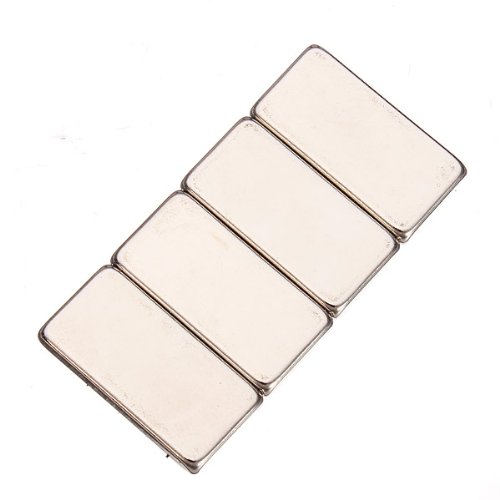 NEODYMIOVÝ MAGNET 10x5x1 mm 10 kusov neodýmové magnety 10 magnetov