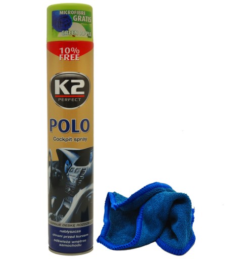 K2 Polo Cockpit GREEN APPLE 750ML PLAK do kokpitu